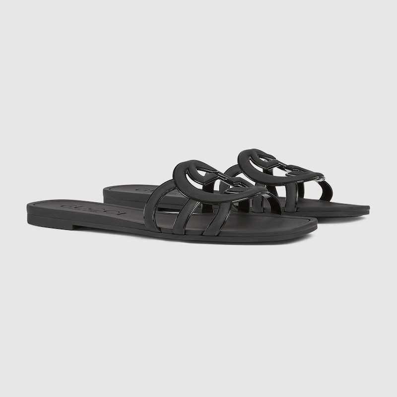Women’s Interlocking G slide sandal - Image 1
